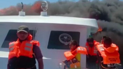 Kapal Motor Cepat Rute Kupang-Alor Alami Kebakaran di Tengah Laut