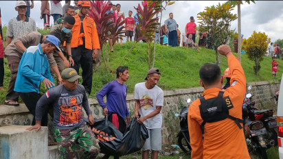 Mayat Buruh Tebang Tebu Ditemukan Mengapung di Sungai Bondoyudo, Lumajang, Operasi Pencarian Dihentikan