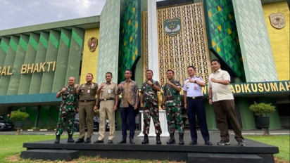Pj Gubernur DKI Temui Pangdam Jaya Bahas Soal Keamanan Wilayah Hingga Tawuran