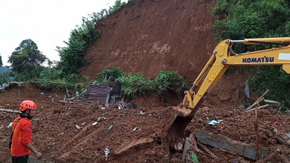 BNPB Catat 5 Titik Longsor di Bogor, 39 Warga Dievakuasi