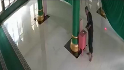 Nekat Curi Uang Celengan Masjid 70 Ribu, Nyaris Dihakimi Warga