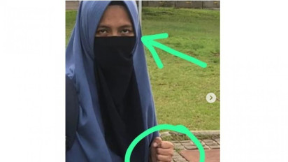 Ini Penampakan Perempuan Bersenjata Api yang Terobos Kawasan Istana Merdeka Jakarta