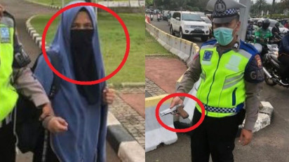Terobos Istana Negara, Wanita Bercadar Todongkan Pistol ke Paspampres