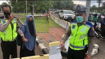 Bawa Pistol, Ini Kronologi Perempuan Bercadar Terobos Istana Presiden