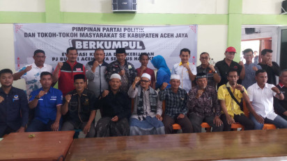 Dianggap Membuat Gaduh, Forum Lintas Parpol dan Tokoh Masyarakat Minta Mendagri Evaluasi PJ Bupati Aceh Jaya