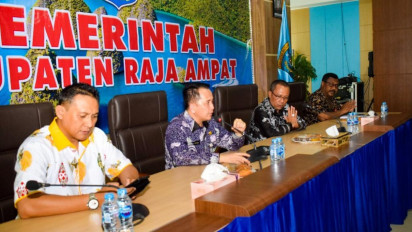 Kemendagri Dorong Percepatan Realisasi APBD, Penanganan Inflasi dan Peningkatan Kapasitas Pengeloaan Keuangan Daerah di Kabupaten Raja Ampat