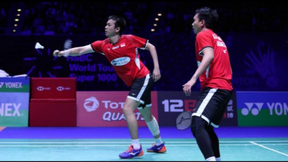 Hasil French Open 2022: Hendra/Ahsan Langsung Tersingkir, Jonatan Christie Melaju Mulus