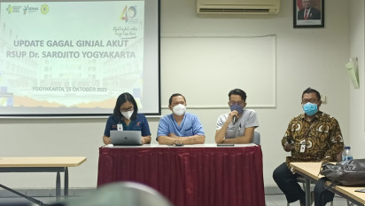 Alhamdulillah, 4 Pasien Gagal Ginjal Akut di RSUP Sardjito Dinyatakan Sembuh