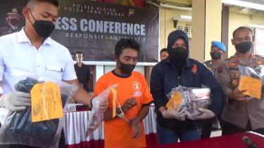 Pencuri Tertangkap Basah saat Gasak Uang dan Rokok di Pasar Srago Klaten