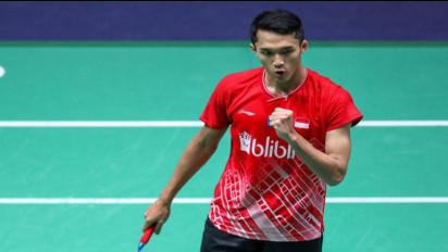 Jonatan Christie Manfaatkan Kendala Teknis Untuk Atasi Vittinghus Dua Gim Langsung Babak Pertama French Open 2022