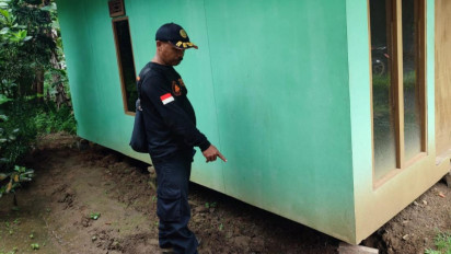 4 Desa di Sukabumi Terdampak Pergerakan Tanah, Total 26 Rumah Rusak 