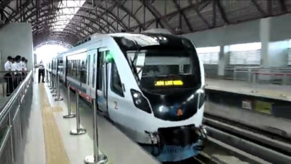 Minus 200 an Penumpang Per Hari, LRT Palembang Optimis Tembus 10 Ribu Penumpang pada 2023