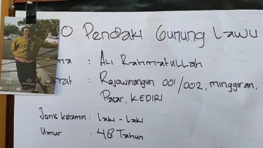 10 Hari Tak Kunjung Turun, Pendaki Ritual Asal Kediri Diduga Hilang di Puncak Gunung Lawu, Tim Sar Gabungan Lakukan Pencarian