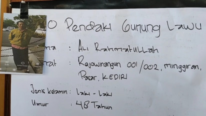 10 Hari Tak Kunjung Turun, Pendaki Ritual Asal Kediri Diduga Hilang di Puncak Gunung Lawu, Tim Sar Gabungan Lakukan Pencarian