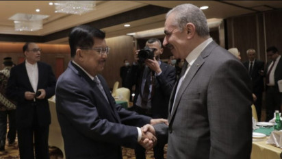 JK: Masyarakat Indonesia Dukung Kemerdekaan dan Perdamaian Palestina