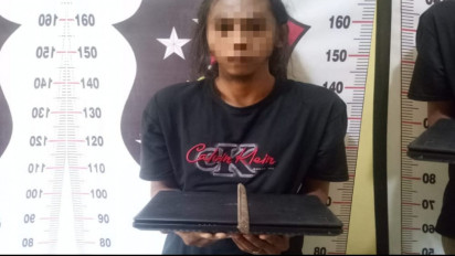 Pria Asal Sumut Diciduk Polisi Karena Diduga Bobol Perumahan Bhayangkara Langsa Aceh