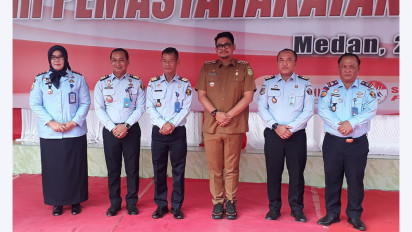 Bobby dan Sejumlah Camat Serta Kadis Pemko Medan Masuk Lapas I Tanjunggusta Medan