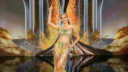 Singgung Masalah Perdamaian, Perwakilan Indonesia Andina Julie Sabet 2nd Runner Up Miss Grand International