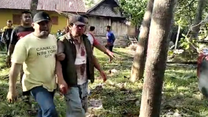 Lima Pencuri Sapi di Kabupaten Muna Kepergok Saat Beraksi , 1 Pelaku Babak Belur Diamuk Massa
