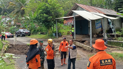 Selama Oktober 2022, BPBD Catat 77 Bencana Alam Terjadi di Wonosobo