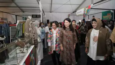 BNI proaktif mendorong peningkatan kinerja UMKM dengan mengadakan Bazaar secara berkesinambungan.