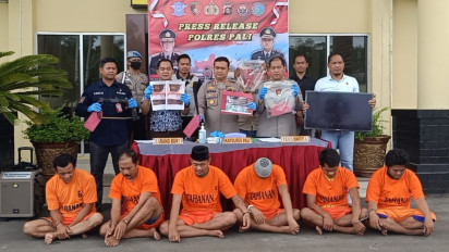 Polres PALI Amankan Enam Komplotan Pelaku Curas dan Curat
