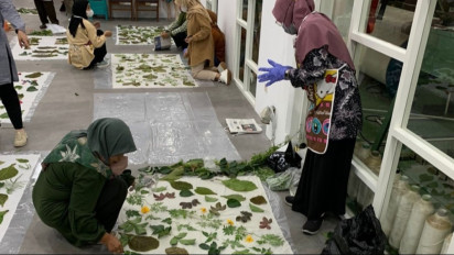 Melestarikan Batik sebagai Warisan Budaya Indonesia dengan Belajar Motif Ecoprint