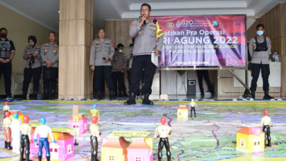 Kapolresta Sidoarjo Pimpin TFG Ops Puri Agung dan Pastikan Kesiapan Pengamanan