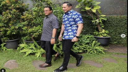 Anies Baswedan Diingatkan Ajudan saat Bicara dengan AHY, Agus Yudhoyono Tulis Komentar di IG