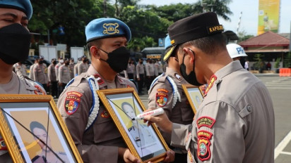 Empat Anggota Polres Metro Tangerang Kota Dipecat karena Narkoba dan Desersi
