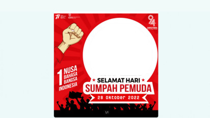 30 Link Download Twibbon Hari Sumpah Pemuda 2022, Meriahkan Semangat Pemuda Lewat Media Sosial