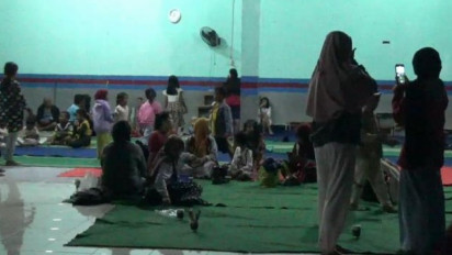 200 Warga Mengungsi di Posko Darurat Banjir Lampung Selatan