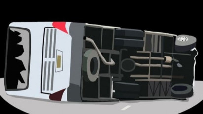 Tragis! Bus Pekerja Tambang Terjun ke Jurang di Rusia, 13 Tewas dan 20 Luka