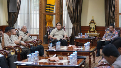 Kapolri Apresiasi Dukungan Moril dan Kepercayaan Purnawirawan Jenderal ke Para Juniornya