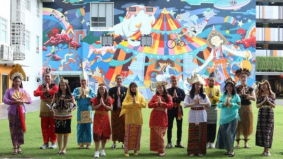 Peringati Hari Sumpah Pemuda, Mahasiswa di Surabaya Gagas Konten Kekayaan Indonesia