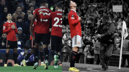 Cristiano Ronaldo Ganti Selebrasi 'Siu' dengan Gaya Baru, Penggemar Senang