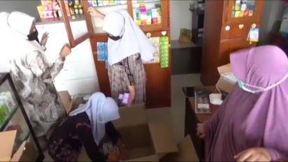 Masih Jual Obat Sirup, Ratusan Obat Cair Disita Petugas Gabungan di Sejumlah Apotek Blangpidie