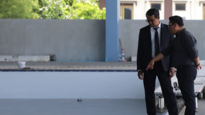 Pemkab Garut Bangun Kolam Aquatik Persiapan Porprov Jabar 2022