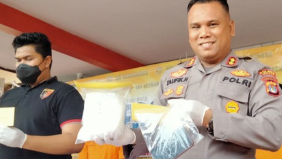 Polres Tarakan Amankan 981,43 gram Narkotika Jenis Sabu dari Tiga Tersangka