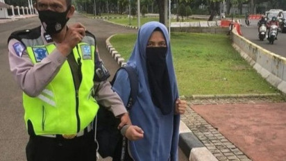Polri Akan Periksa Kejiwaan Siti Elina Wanita yang Terobos Masuk Istana