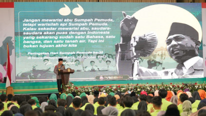 Kapolri Sampaikan Orasi Kebangsaan di Depan Ribuan Mahasiswa