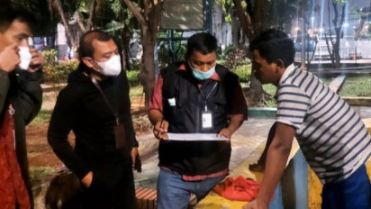 BPS Jakarta Utara Lakukan Sensus Ke Sejumlah Warga Tunawisma dan Pekerja Malam di Seputaran Pelabuhan Tanjung Priok