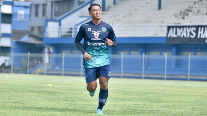 Jalani Latihan Mandiri, Pemain Persib Bandung Febri Haryadi Sebut Kebugarannya Terjaga Selama Libur