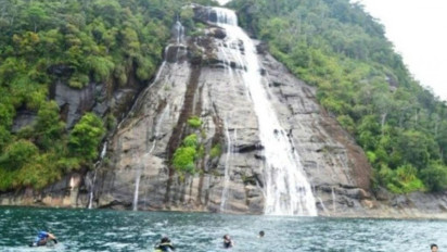 Yuk Berwisata di Air Terjun Pulau Mursala, Lokasi Syuting Film King Kong