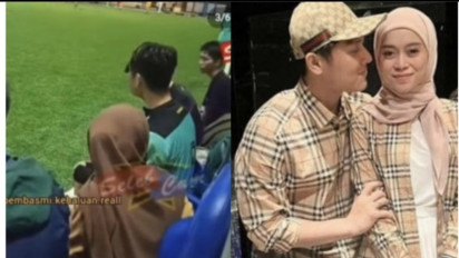 Lesti Kejora dan Rizky Billar Makin Mesra, Berduaan di Lapangan Bola Lesti Telaten Urusi Sang Suami