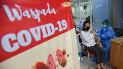 65 Juta Warga Indonesia Telah di Vaksinasi Covid-19 Dosis Ketiga