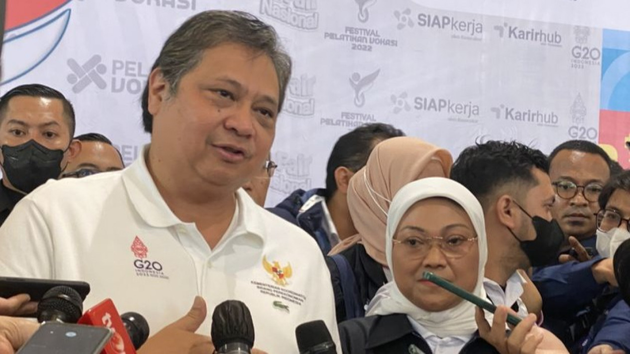 Airlangga Hartarto: Jaga Kualitas Bonus Demografi Lewat Pelatihan Vokasi
            - galeri foto