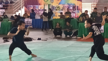 387 Pesilat Siap Bertarung Pamer Jurus di Porprovsu