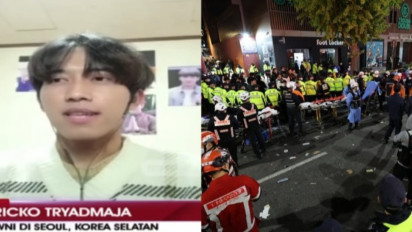 Kesaksian Ricko WNI di Korea Soal Detik-Detik Tragedi Itaewon: Korban Tersungkur hingga Terinjak-injak