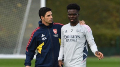 Gelegar Qatar: Bukayo Saka Terancam Absen di Piala Dunia 2022 Qatar karena Cedera, Arteta Berang